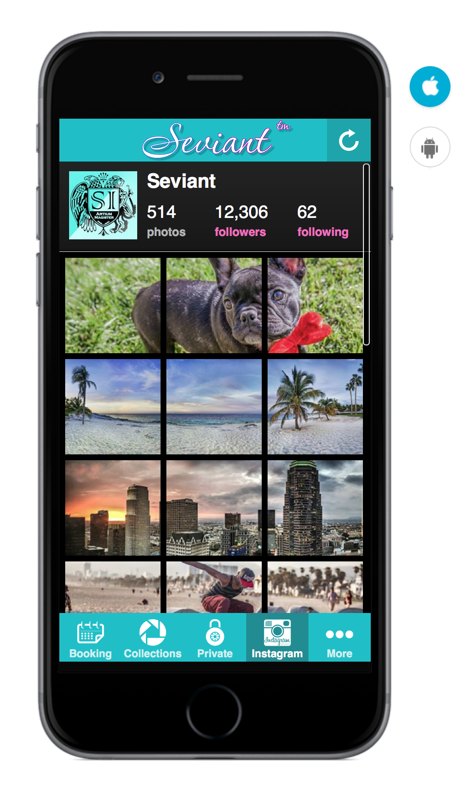 Seviant Studios iOS and Android App Design and Developed By Seviant Studios