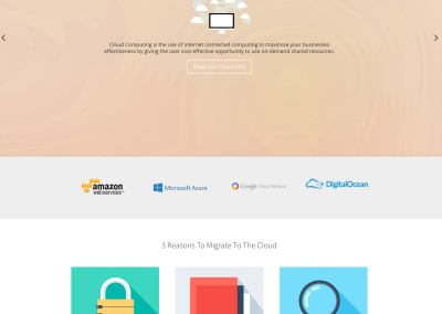 Smartlabs.Technology Cloud Computing Services Webpage Designed and Developed By Seviant Studios